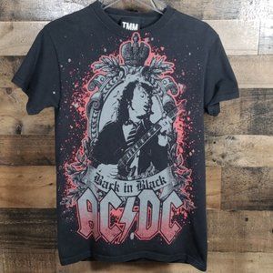 Graphic Tee-shirt [AC/DC Back in Black] S